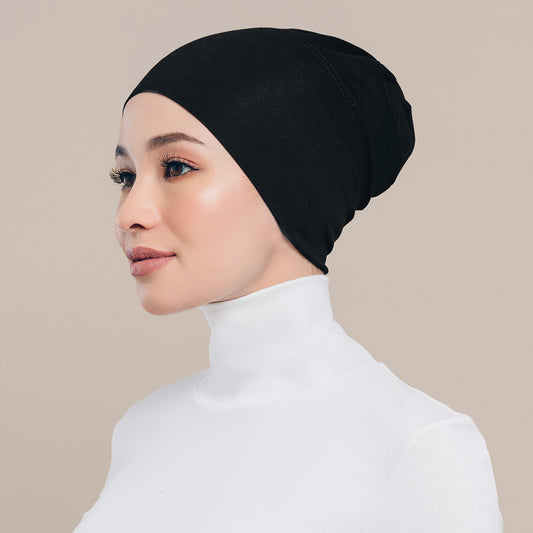 Najwa Inner Softcap in Black w/o inner