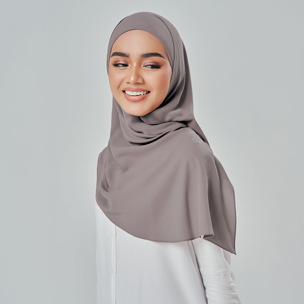 Niya Chiffon in Ash – Tudung People PH