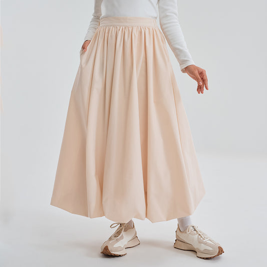 Balloon Skirt in Eggshell