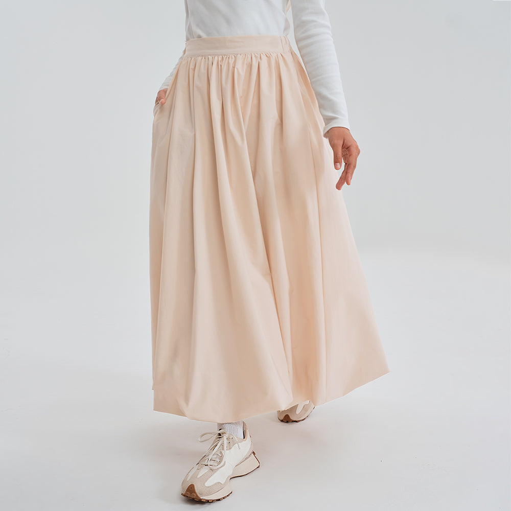 Balloon Skirt in Eggshell