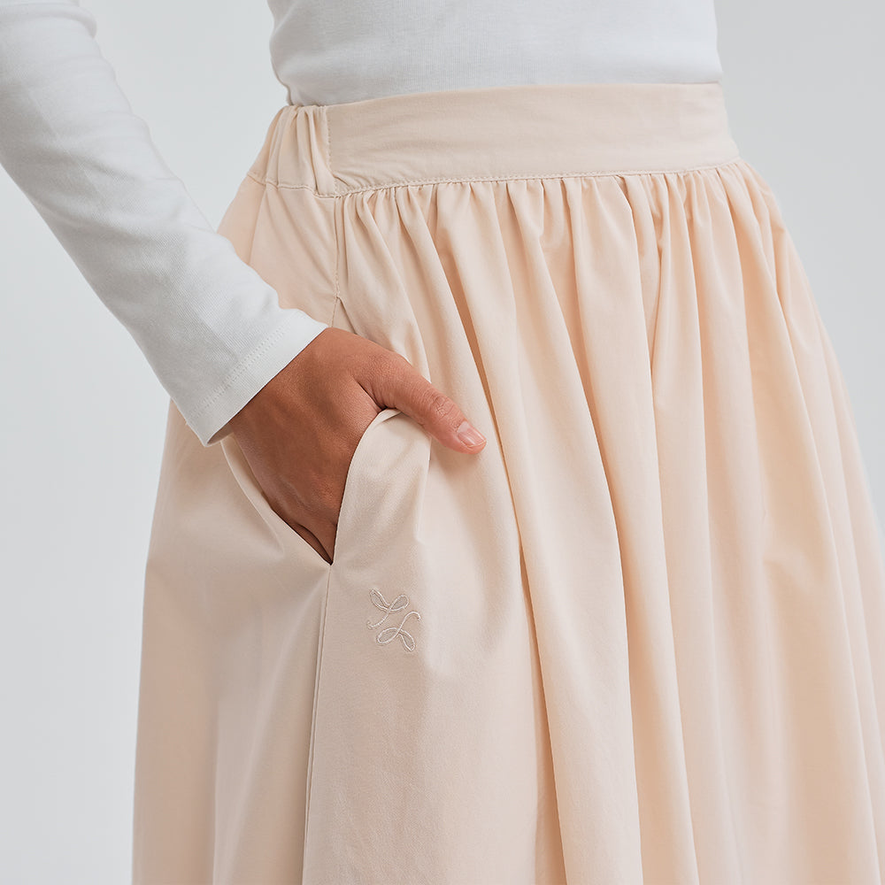 Balloon Skirt in Eggshell