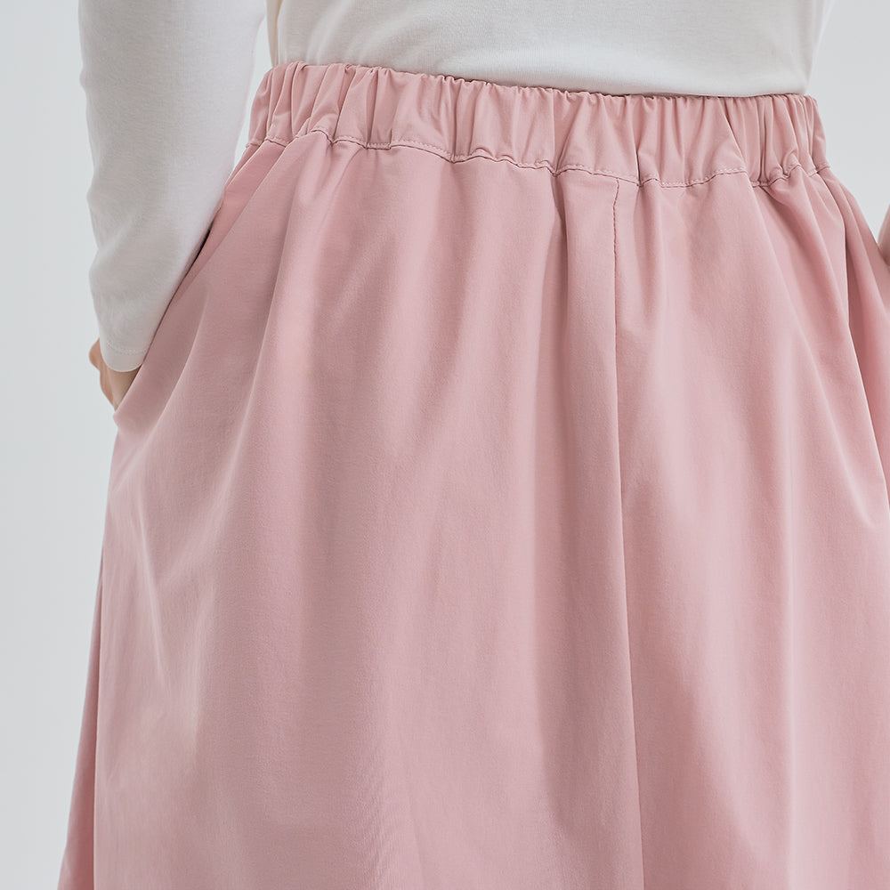 Balloon Skirt in Puce