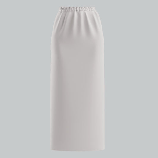 Innerwear Skirt in White