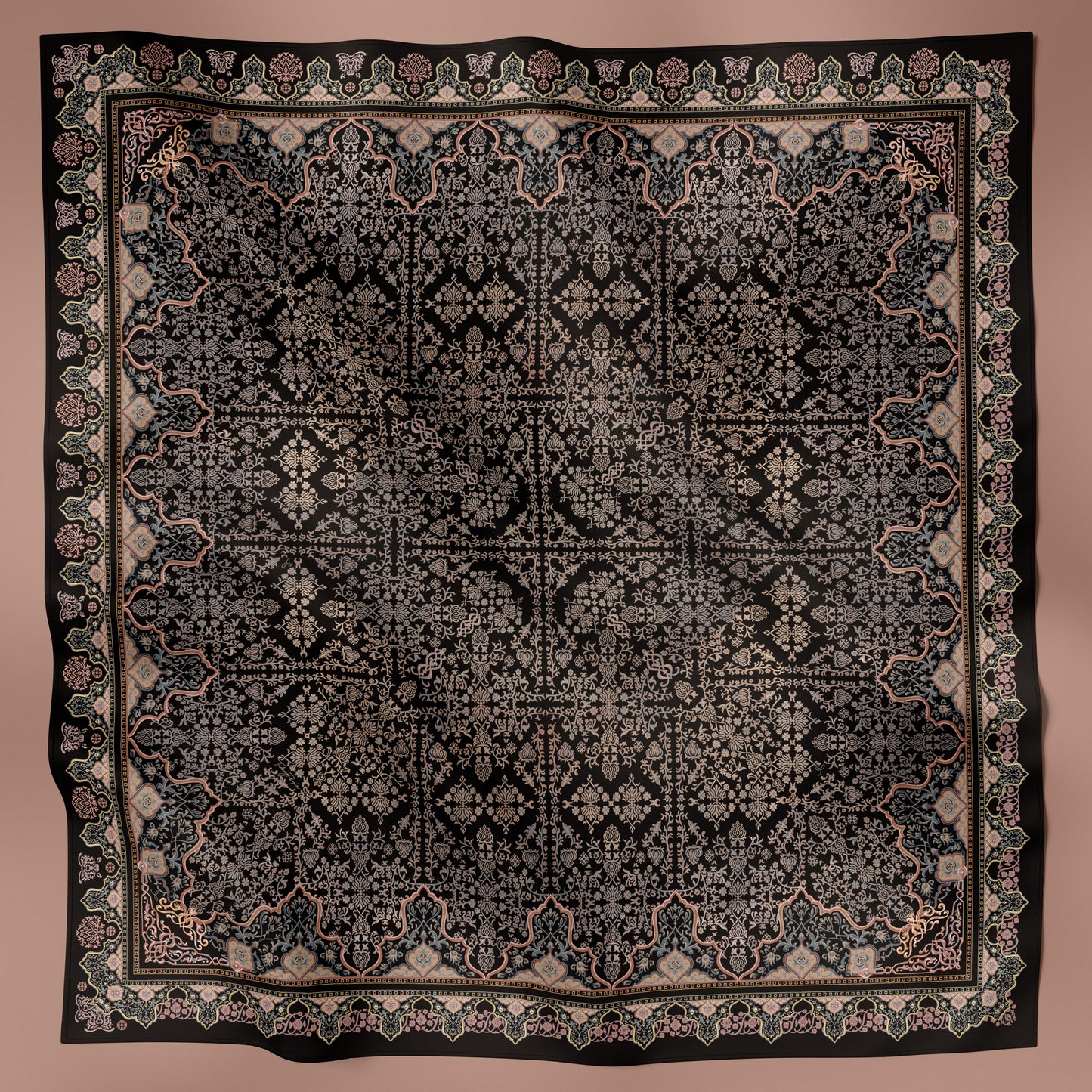 Arabesque in Kohl (square)