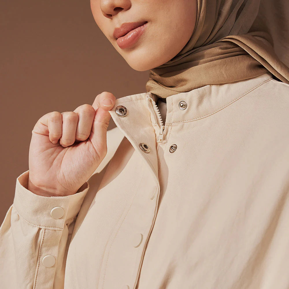 Field Jacket in Cream