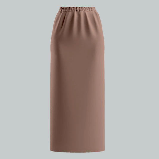 Innerwear Skirt in Brown